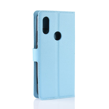 Litchi Skin Wallet Leather Stand Case for Xiaomi Redmi 7 / Redmi Y3