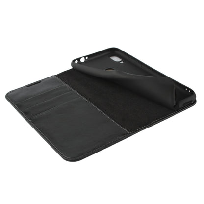 Crazy Horse Wallet Stand Genuine Leather Case for Xiaomi Redmi Note 7S / Note 7 / Redmi Note 7 Pro (India)