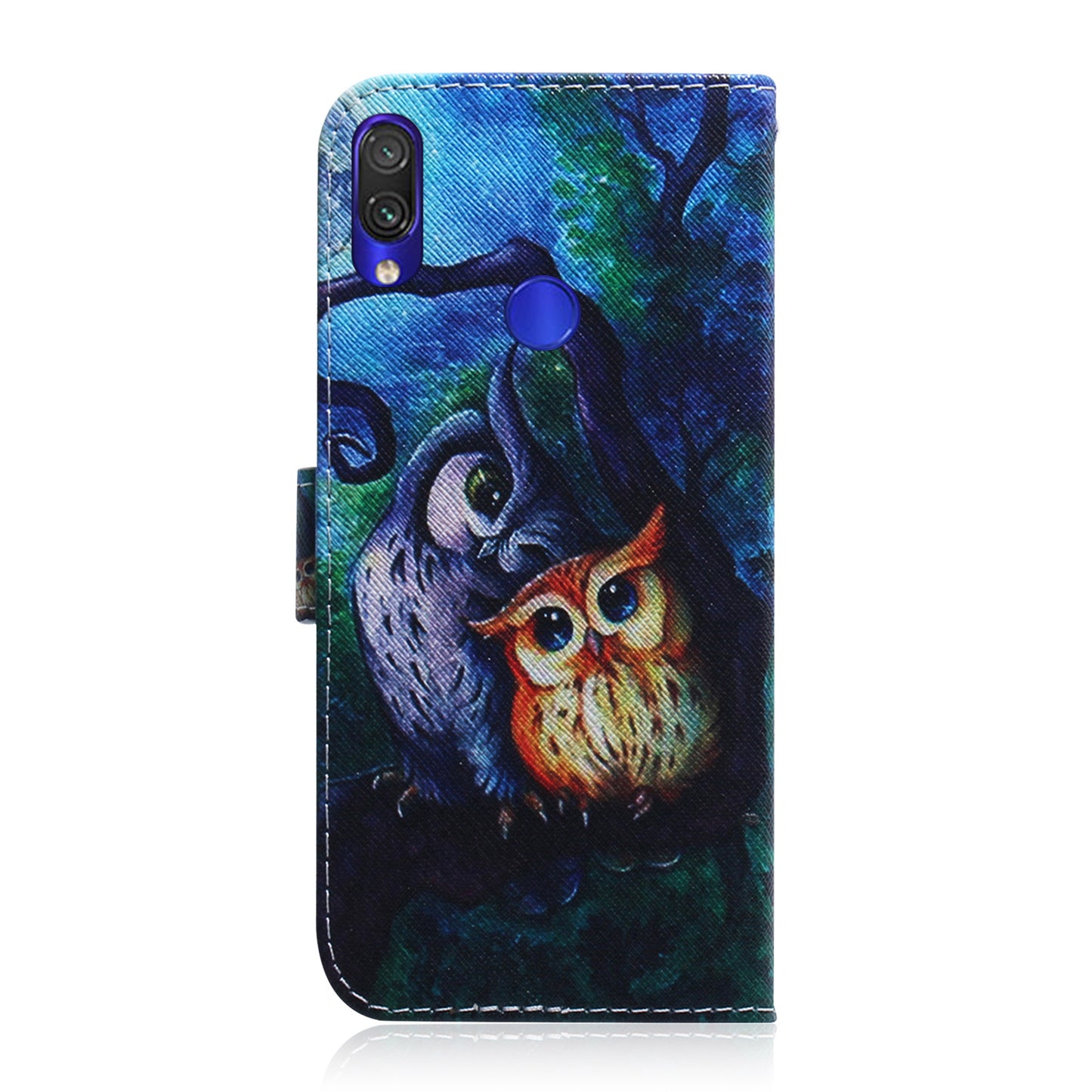 Pattern Printing Wallet Leather Cell Phone Case for Xiaomi Redmi Note 7S / Note 7