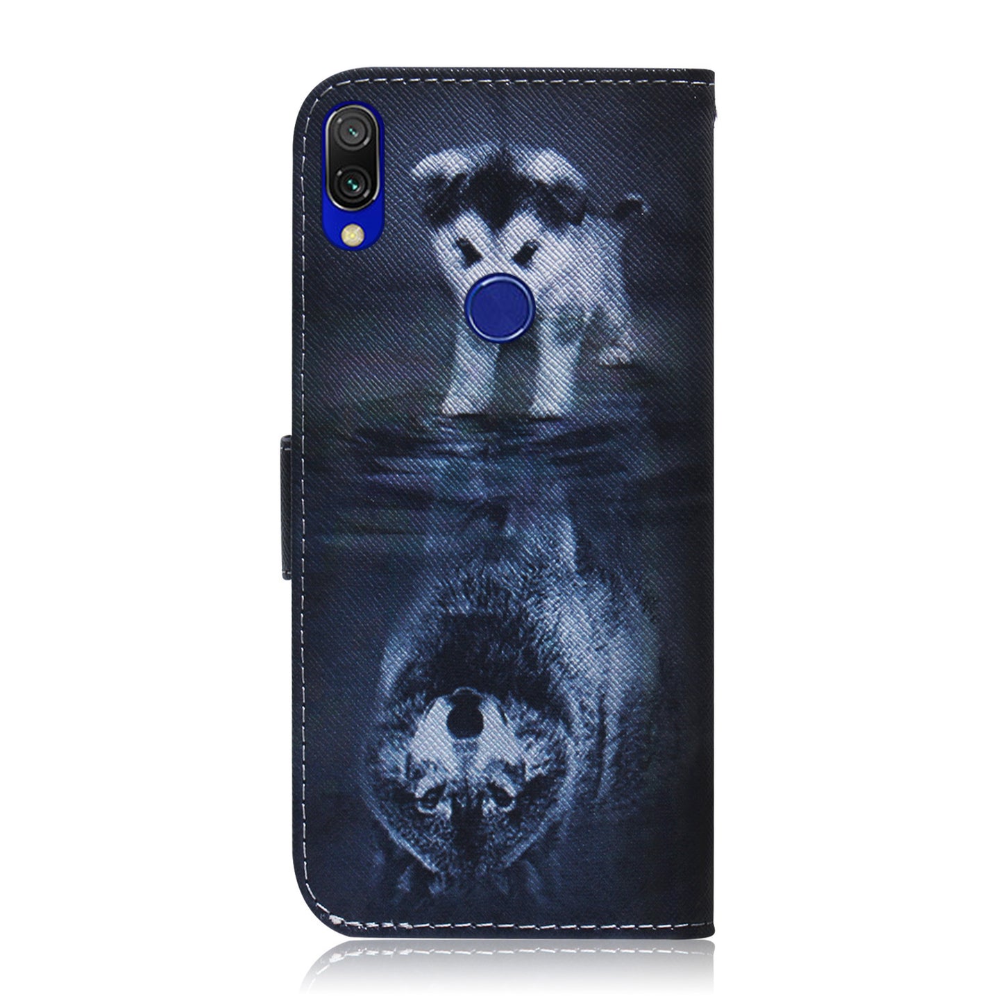 Pattern Printing Wallet Stand Protective Leather Case for Xiaomi Redmi 7 / Redmi Y3