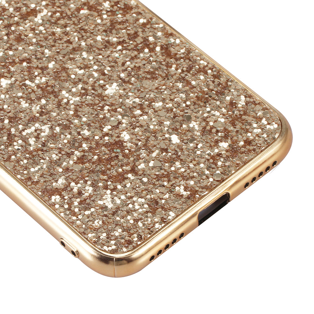 Glittery PC+TPU Protective Mobile Phone Case for Xiaomi Redmi Note 7S / Note 7 / Note 7 Pro (India)