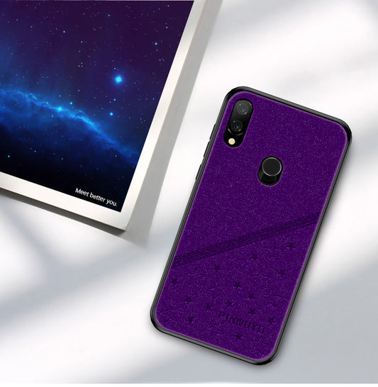 PINWUYO Lucky Star Series PU Leather Coated PC + TPU Hybrid Cover for Xiaomi Redmi Note 7S / Note 7 / Note 7 Pro (India)