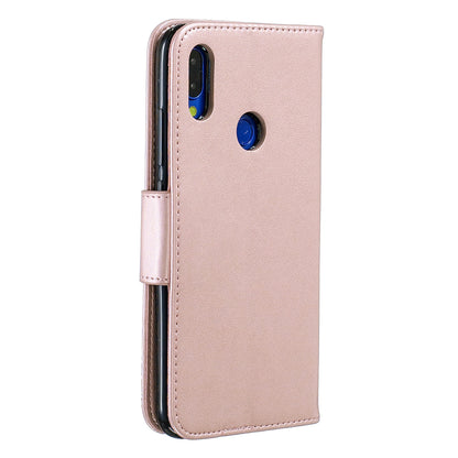 For Xiaomi Redmi Note 7S / Note 7 /Note 7 Pro (India) PU Leather Imprint Butterflies Phone Case
