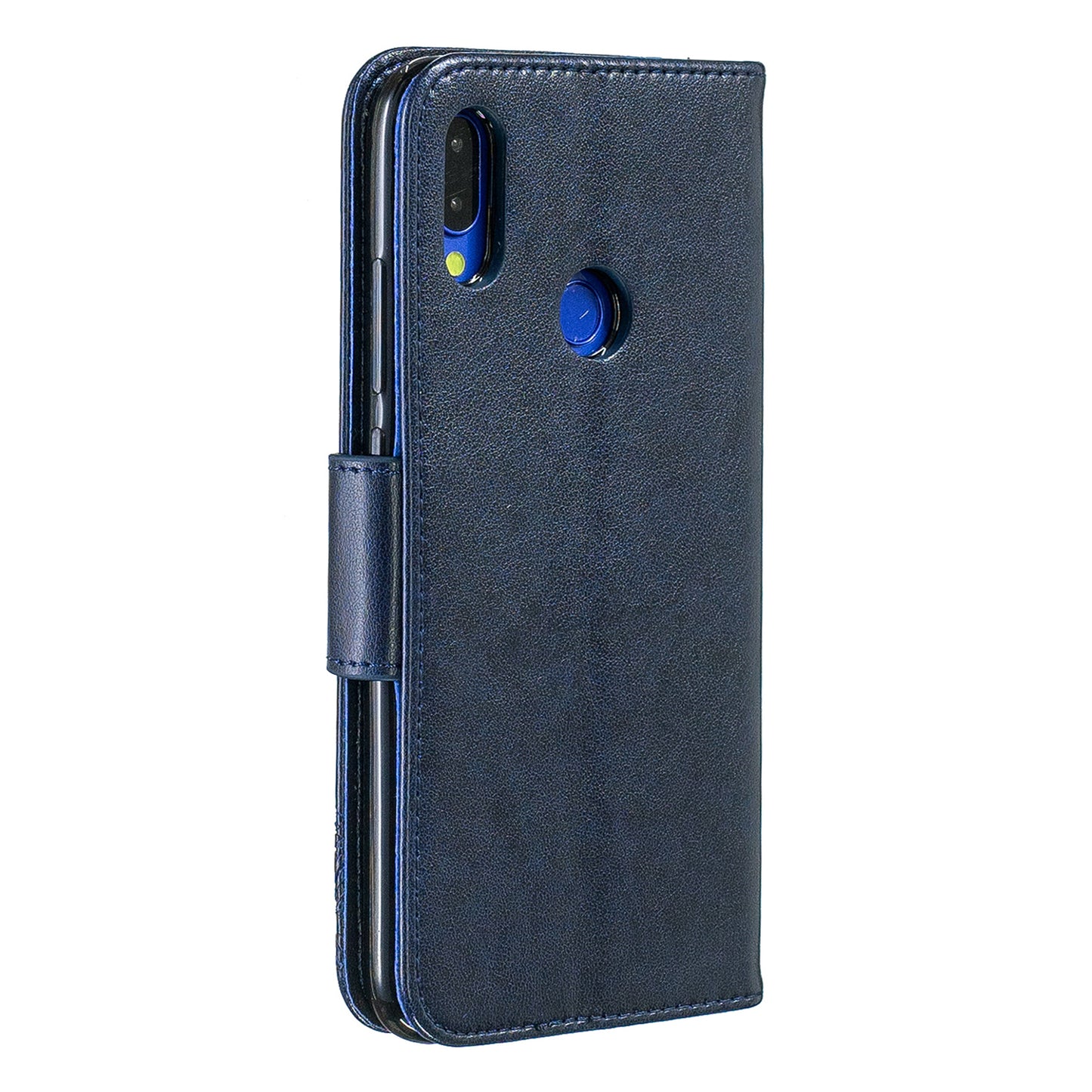 For Xiaomi Redmi Note 7S / Note 7 /Note 7 Pro (India) PU Leather Imprint Butterflies Phone Case