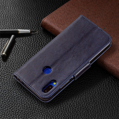 For Xiaomi Redmi Note 7S / Note 7 /Note 7 Pro (India) PU Leather Imprint Butterflies Phone Case