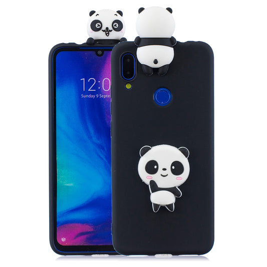 3D Pattern TPU Gel Protective Case for Xiaomi Redmi Note 7S / Note 7 / Note 7 Pro
