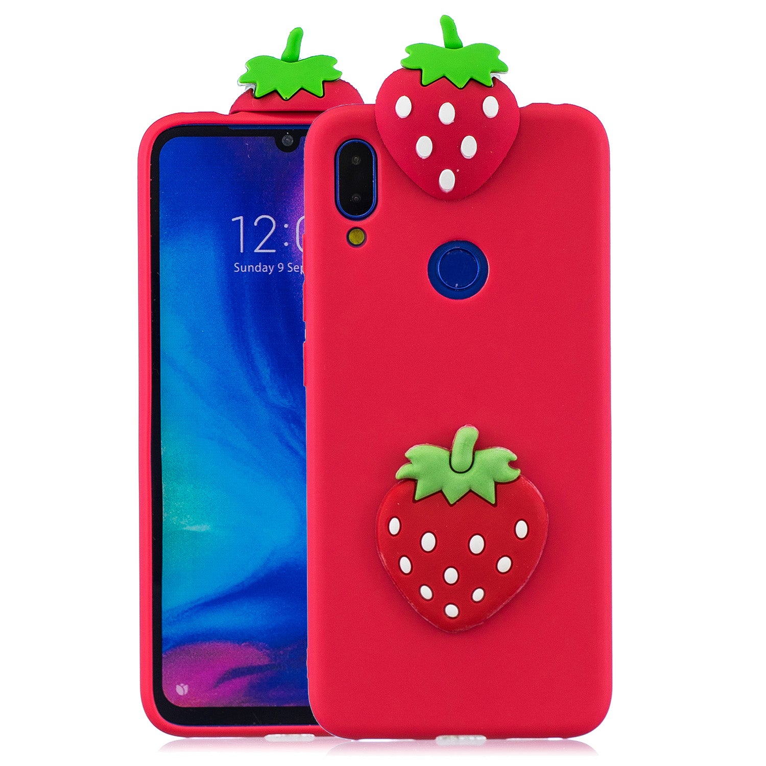 3D Pattern TPU Gel Protective Case for Xiaomi Redmi Note 7S / Note 7 / Note 7 Pro