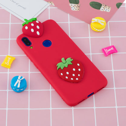 3D Pattern TPU Gel Protective Case for Xiaomi Redmi Note 7S / Note 7 / Note 7 Pro