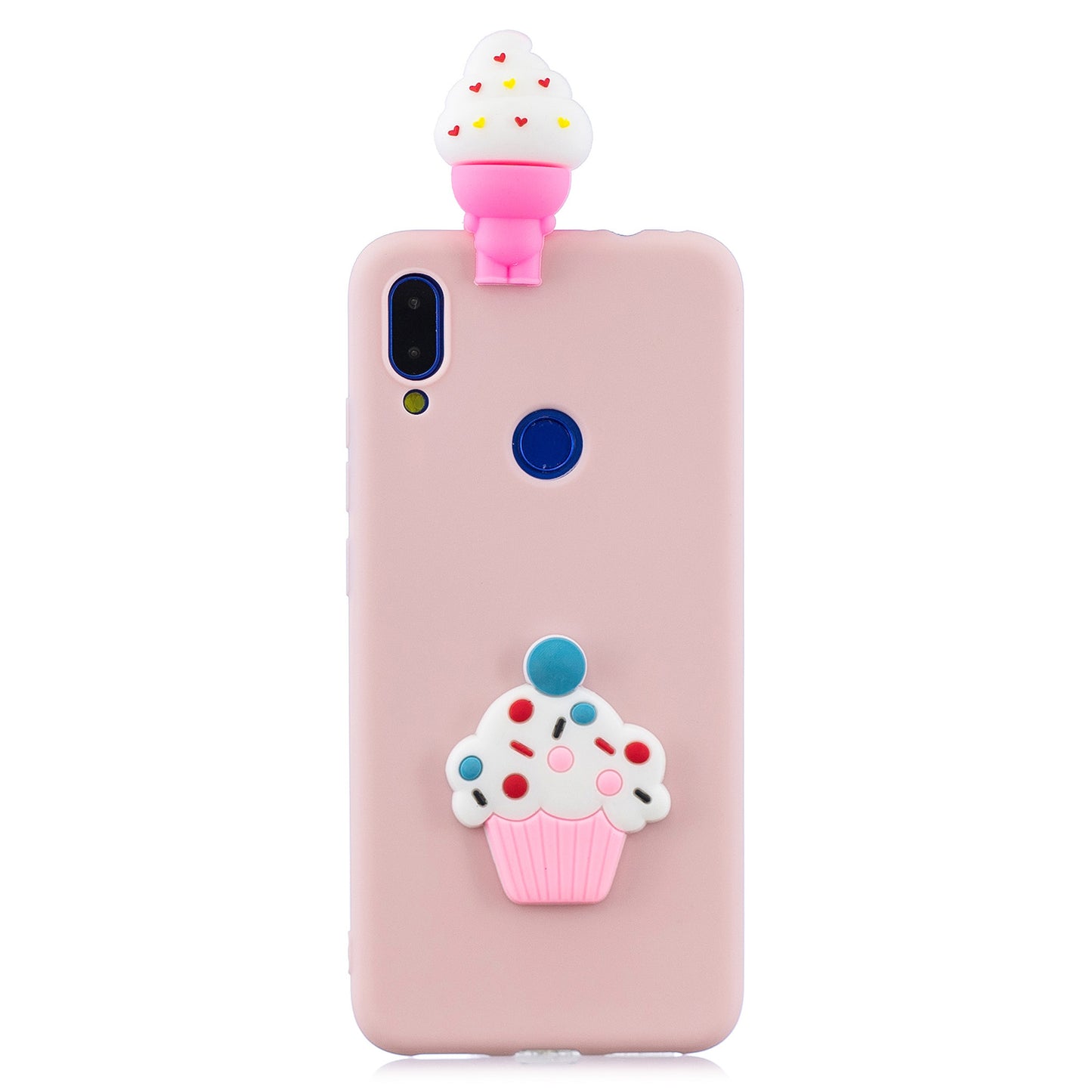 3D Pattern TPU Gel Protective Case for Xiaomi Redmi Note 7S / Note 7 / Note 7 Pro