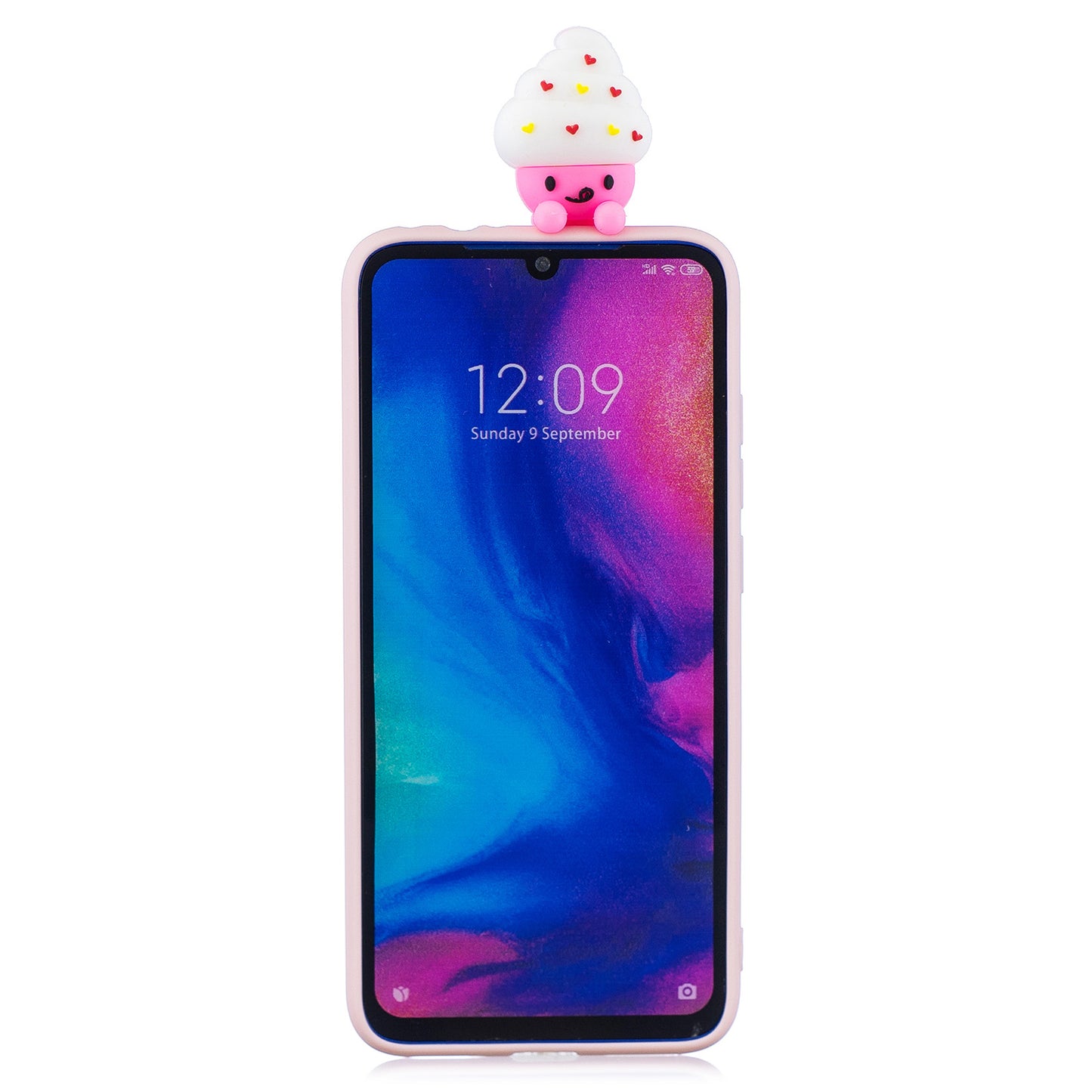 3D Pattern TPU Gel Protective Case for Xiaomi Redmi Note 7S / Note 7 / Note 7 Pro
