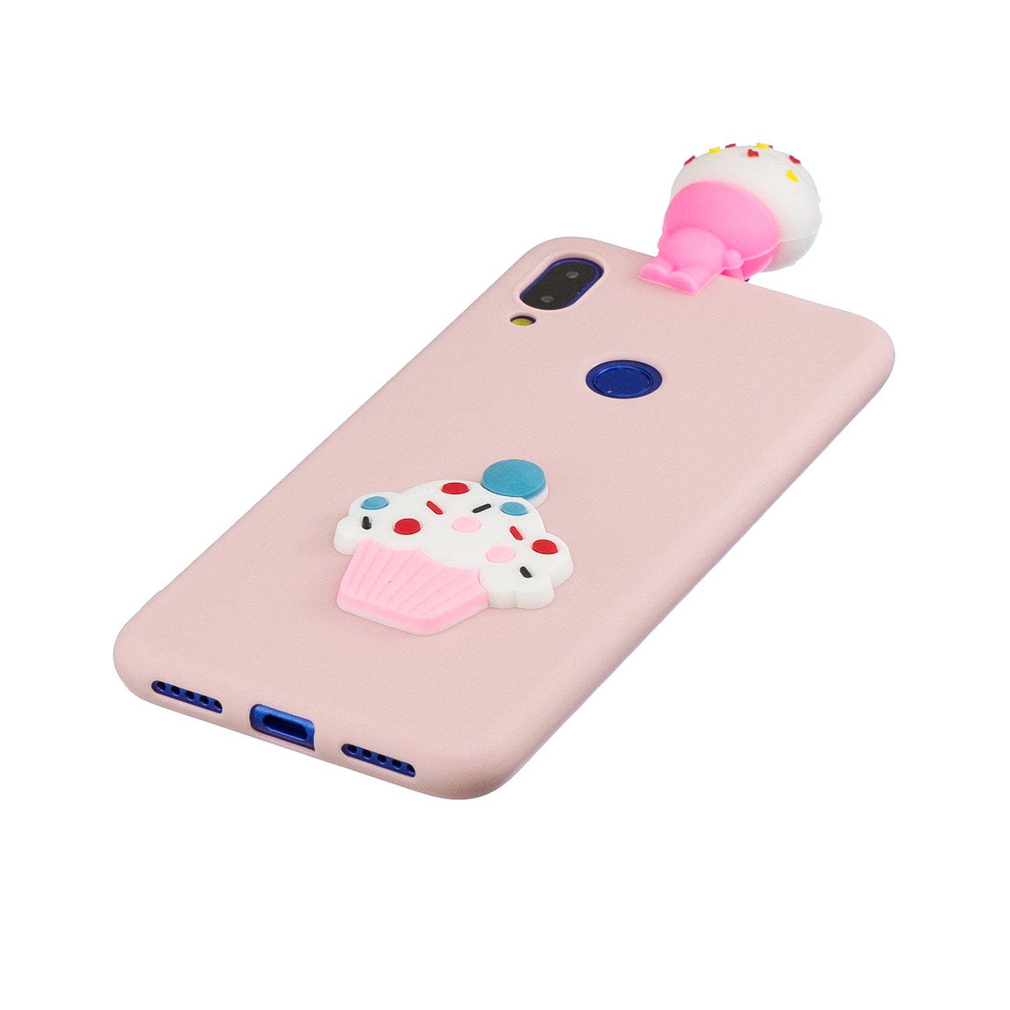 3D Pattern TPU Gel Protective Case for Xiaomi Redmi Note 7S / Note 7 / Note 7 Pro