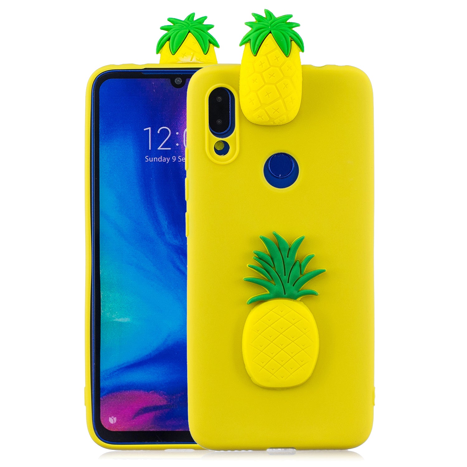 3D Pattern TPU Gel Protective Case for Xiaomi Redmi Note 7S / Note 7 / Note 7 Pro