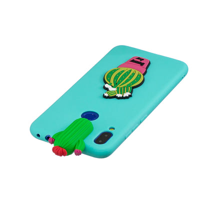 3D Pattern TPU Gel Protective Case for Xiaomi Redmi Note 7S / Note 7 / Note 7 Pro