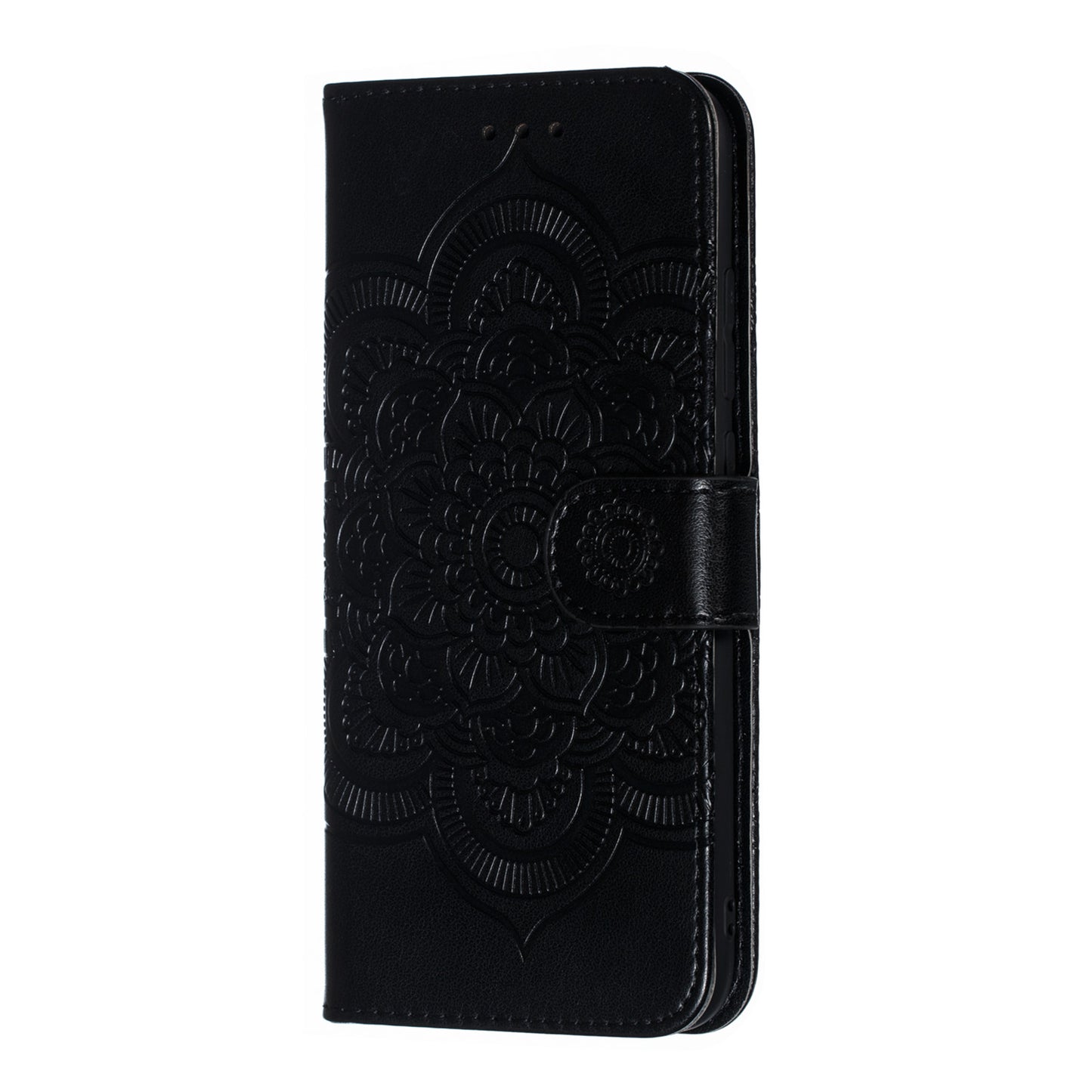 For Xiaomi Redmi Note 7S / Note 7/Note 7 Pro (India) Imprint Mandala Flower Leather Wallet Cover Phone Case