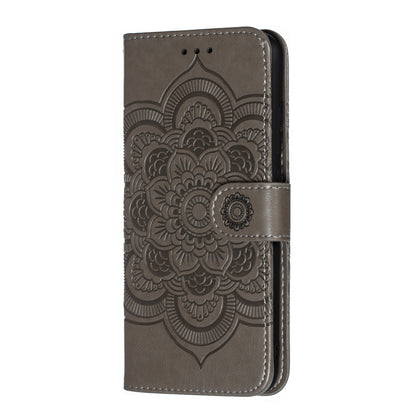 For Xiaomi Redmi Note 7S / Note 7/Note 7 Pro (India) Imprint Mandala Flower Leather Wallet Cover Phone Case