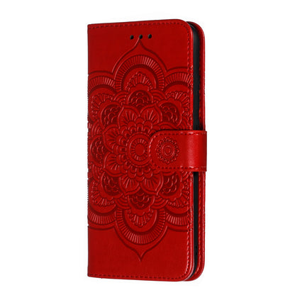 For Xiaomi Redmi Note 7S / Note 7/Note 7 Pro (India) Imprint Mandala Flower Leather Wallet Cover Phone Case