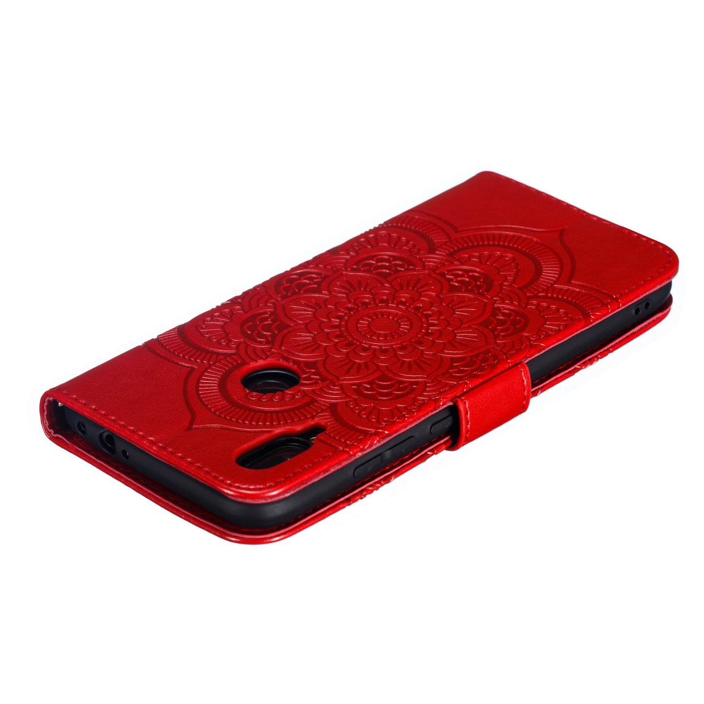 For Xiaomi Redmi Note 7S / Note 7/Note 7 Pro (India) Imprint Mandala Flower Leather Wallet Cover Phone Case