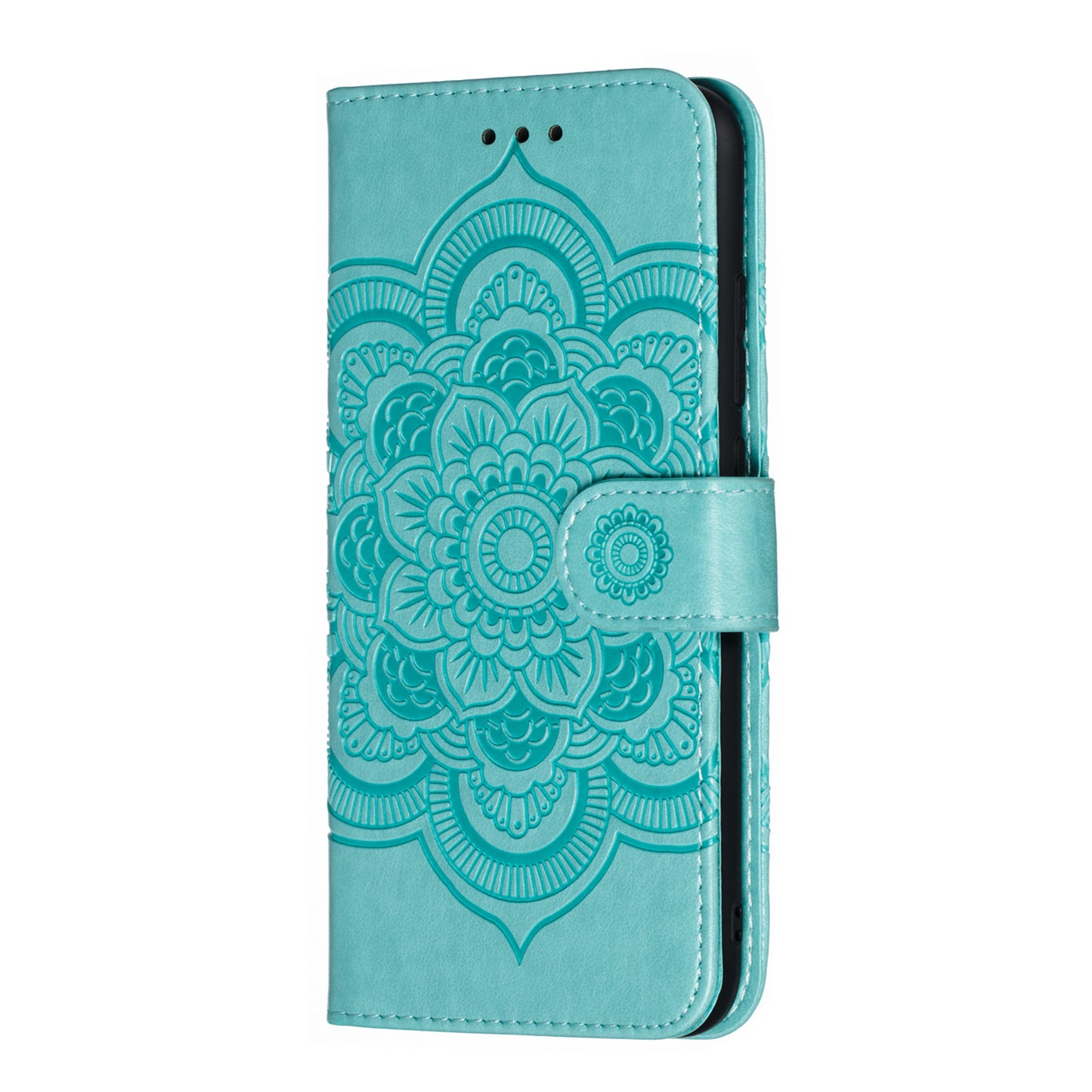 For Xiaomi Redmi Note 7S / Note 7/Note 7 Pro (India) Imprint Mandala Flower Leather Wallet Cover Phone Case