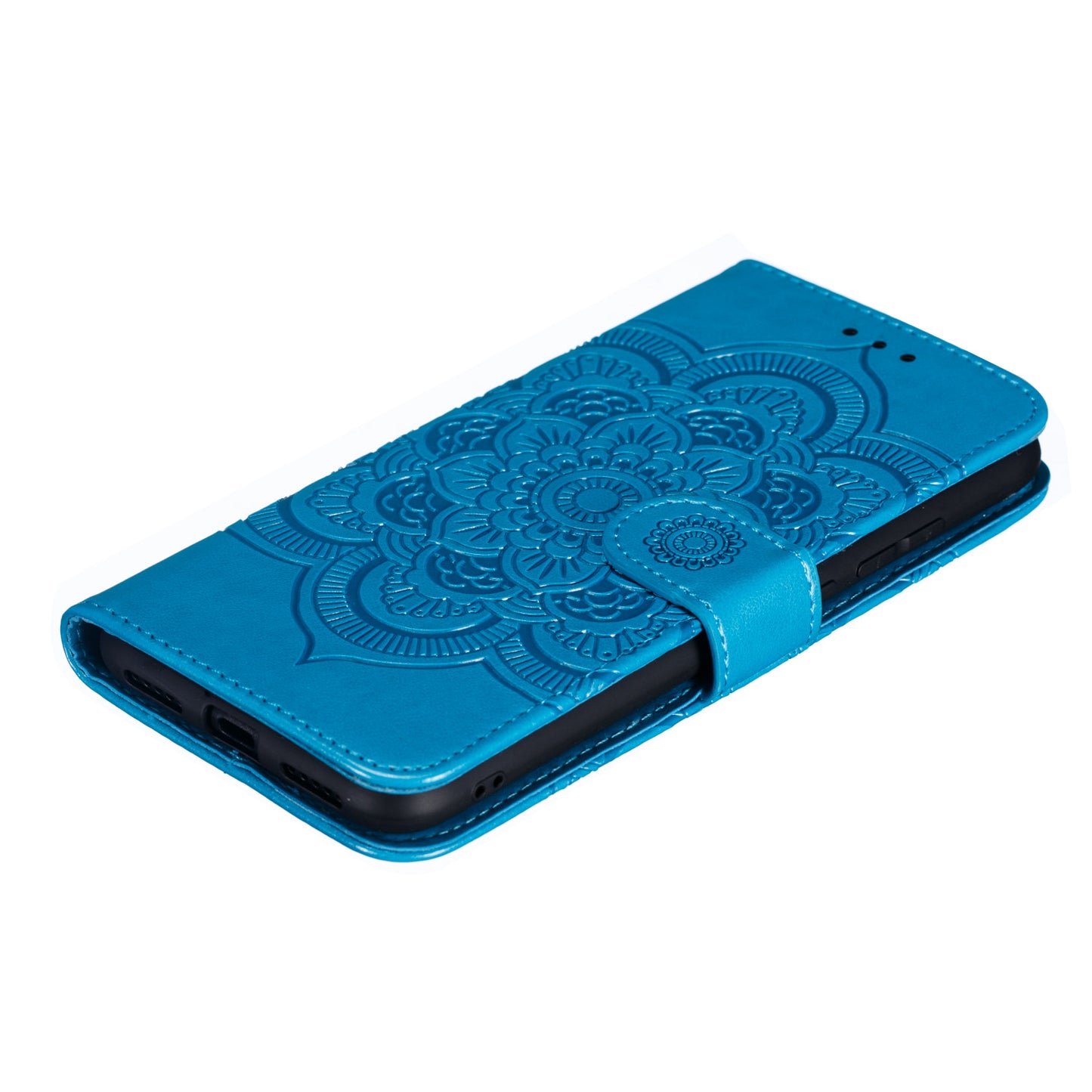 For Xiaomi Redmi Note 7S / Note 7/Note 7 Pro (India) Imprint Mandala Flower Leather Wallet Cover Phone Case
