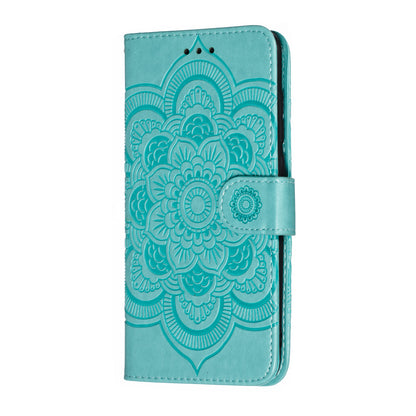 For Xiaomi Mi 9 Imprint Mandala Flower Stand Leather Phone Case Cover