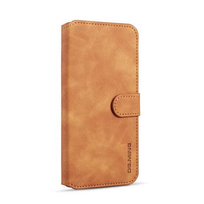 DG.MING Retro Style Wallet Leather Stand Case for Xiaomi Redmi Go