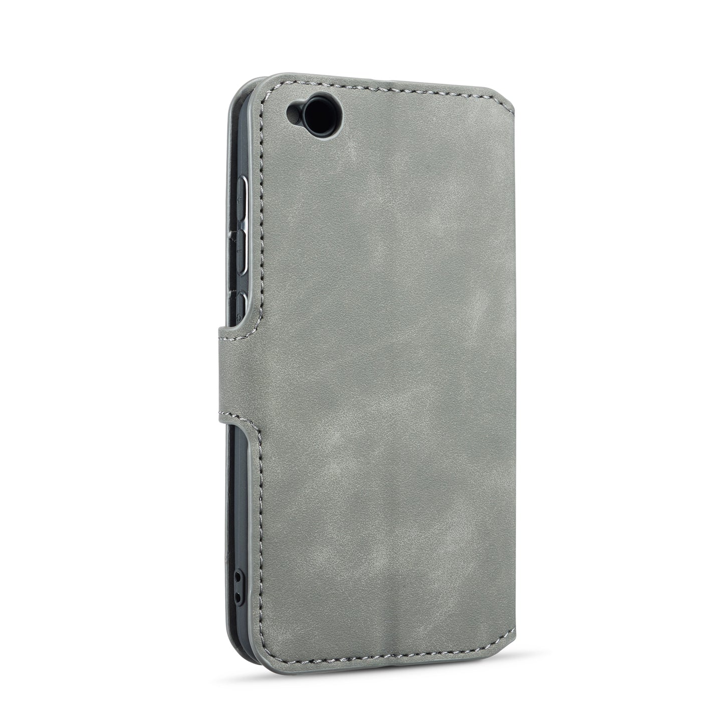 DG.MING Retro Style Wallet Leather Stand Case for Xiaomi Redmi Go