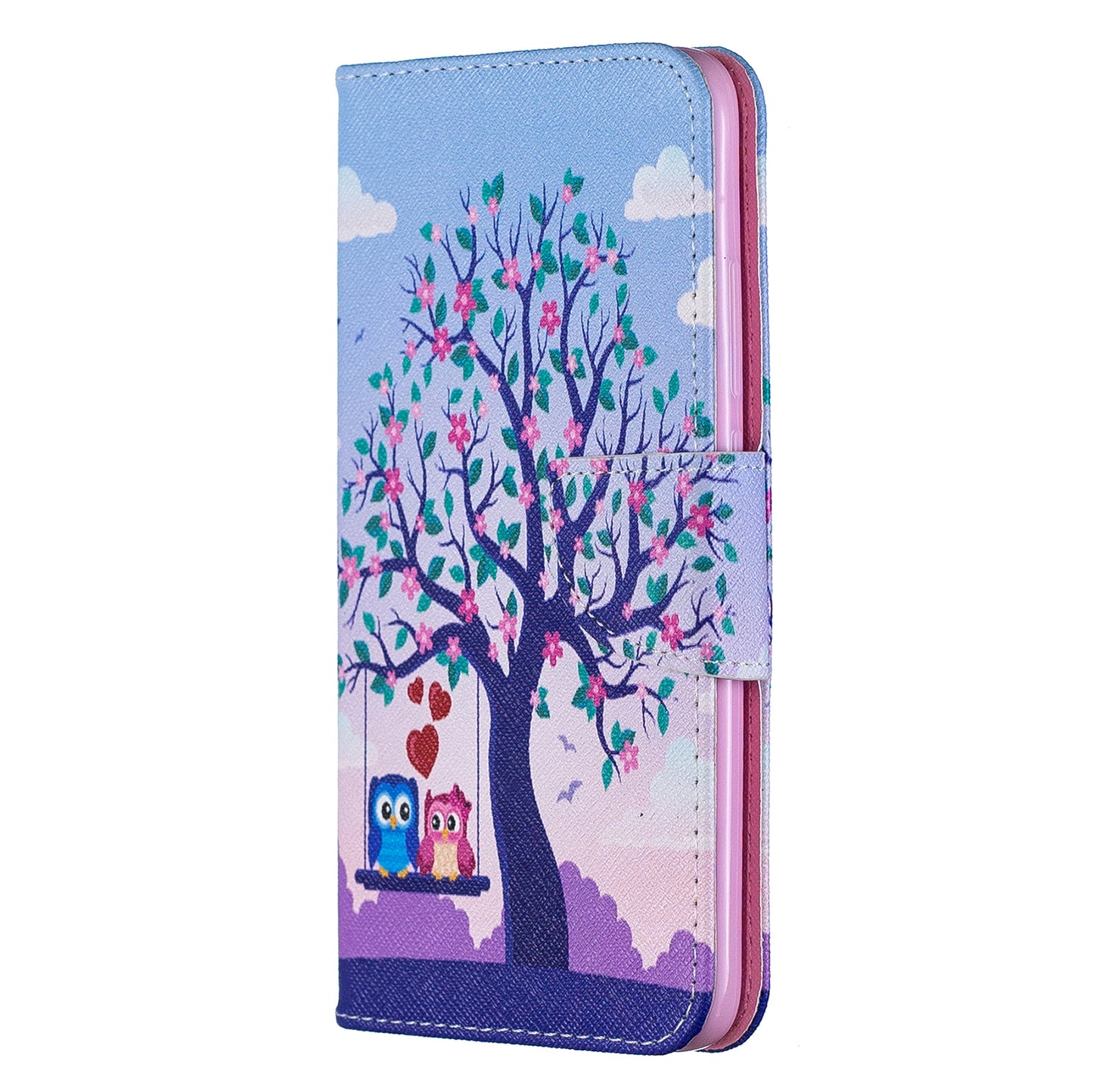 For Xiaomi Redmi 7 Pattern Printing Leather Stand Wallet Case