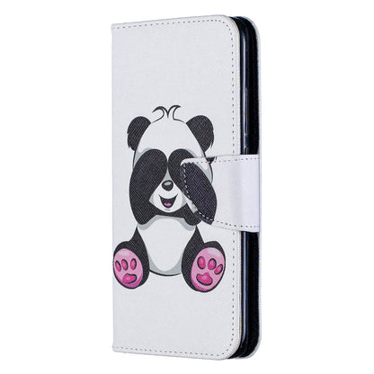For Xiaomi Redmi 7 Pattern Printing Leather Stand Wallet Case