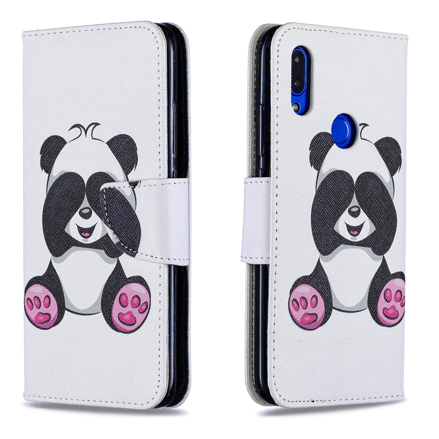 For Xiaomi Redmi 7 Pattern Printing Leather Stand Wallet Case