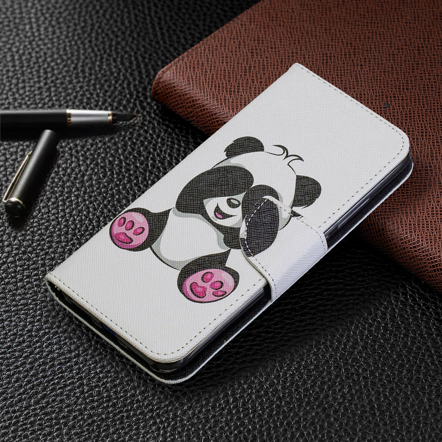 For Xiaomi Redmi 7 Pattern Printing Leather Stand Wallet Case