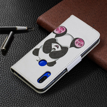 For Xiaomi Redmi 7 Pattern Printing Leather Stand Wallet Case