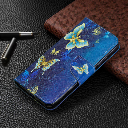 For Xiaomi Redmi 7 Pattern Printing Leather Stand Wallet Case