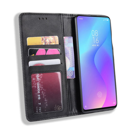 Vintage Style Leather Wallet Case for Xiaomi Redmi K20 / Mi 9T / Redmi K20 Pro / Mi 9T Pro