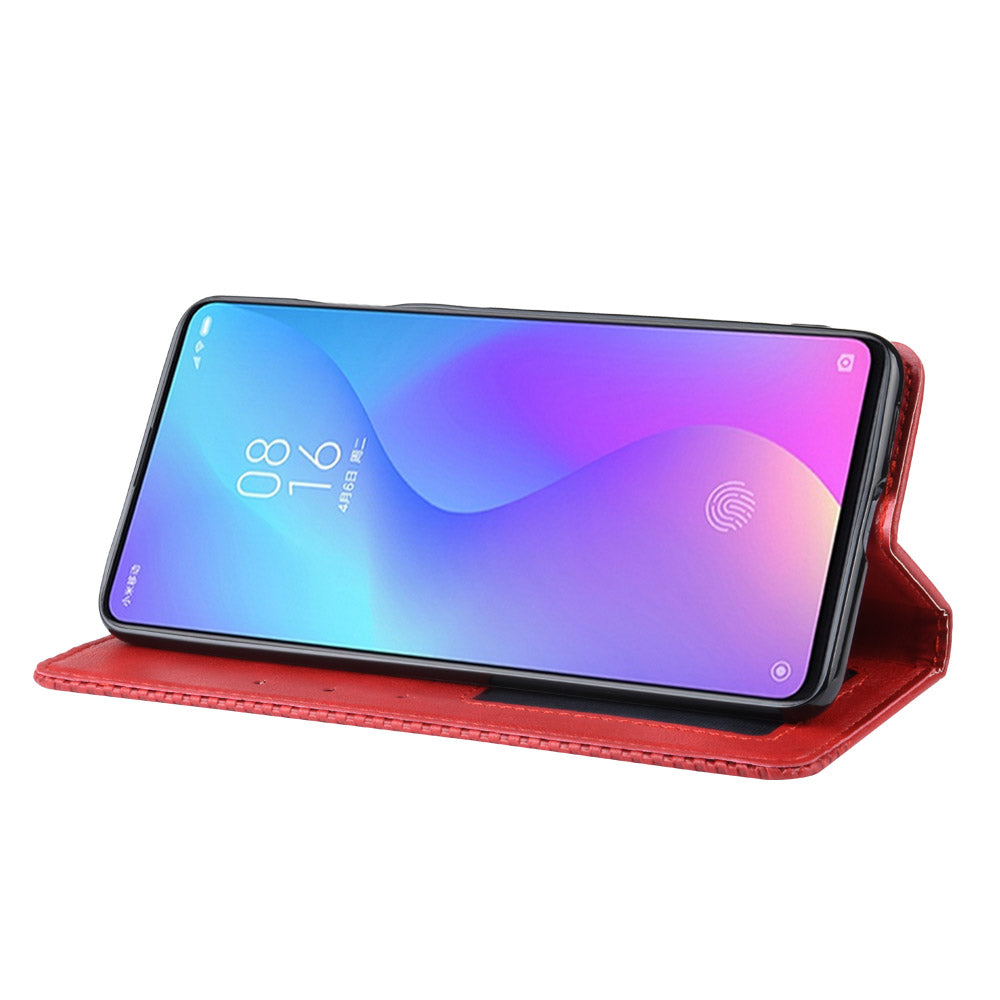 Vintage Style Leather Wallet Case for Xiaomi Redmi K20 / Mi 9T / Redmi K20 Pro / Mi 9T Pro