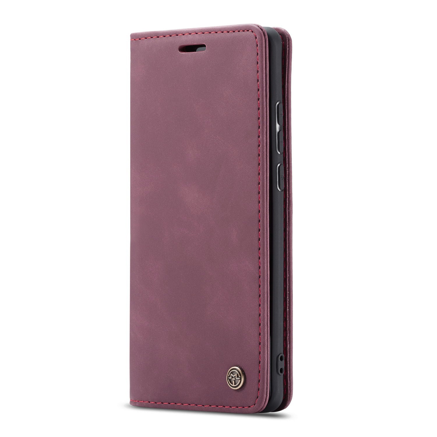 CASEME 013 Series Auto-absorbed Retro Business Leather Wallet Stand Phone Case for Xiaomi Mi 9
