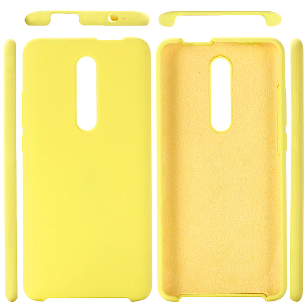 Soft Liquid Silicone Cell Phone Case for Xiaomi Redmi K20 / K20 Pro / Mi 9T / Mi 9T Pro