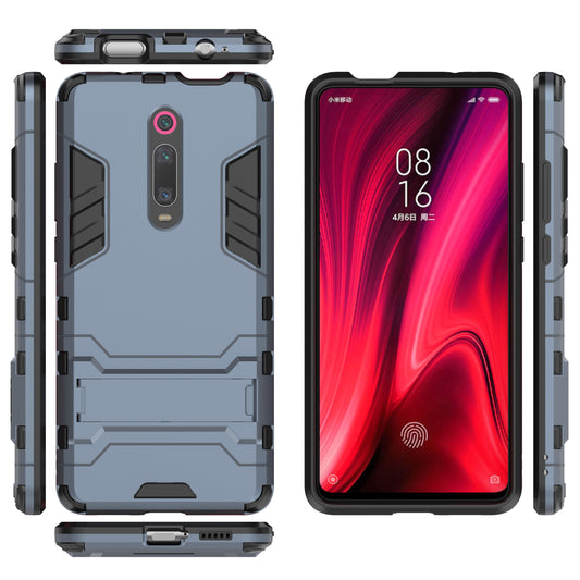 Plastic+TPU Hybrid Phone Shell with Kickstand for Xiaomi Redmi K20 / K20 Pro / Mi 9T / Mi 9T Pro