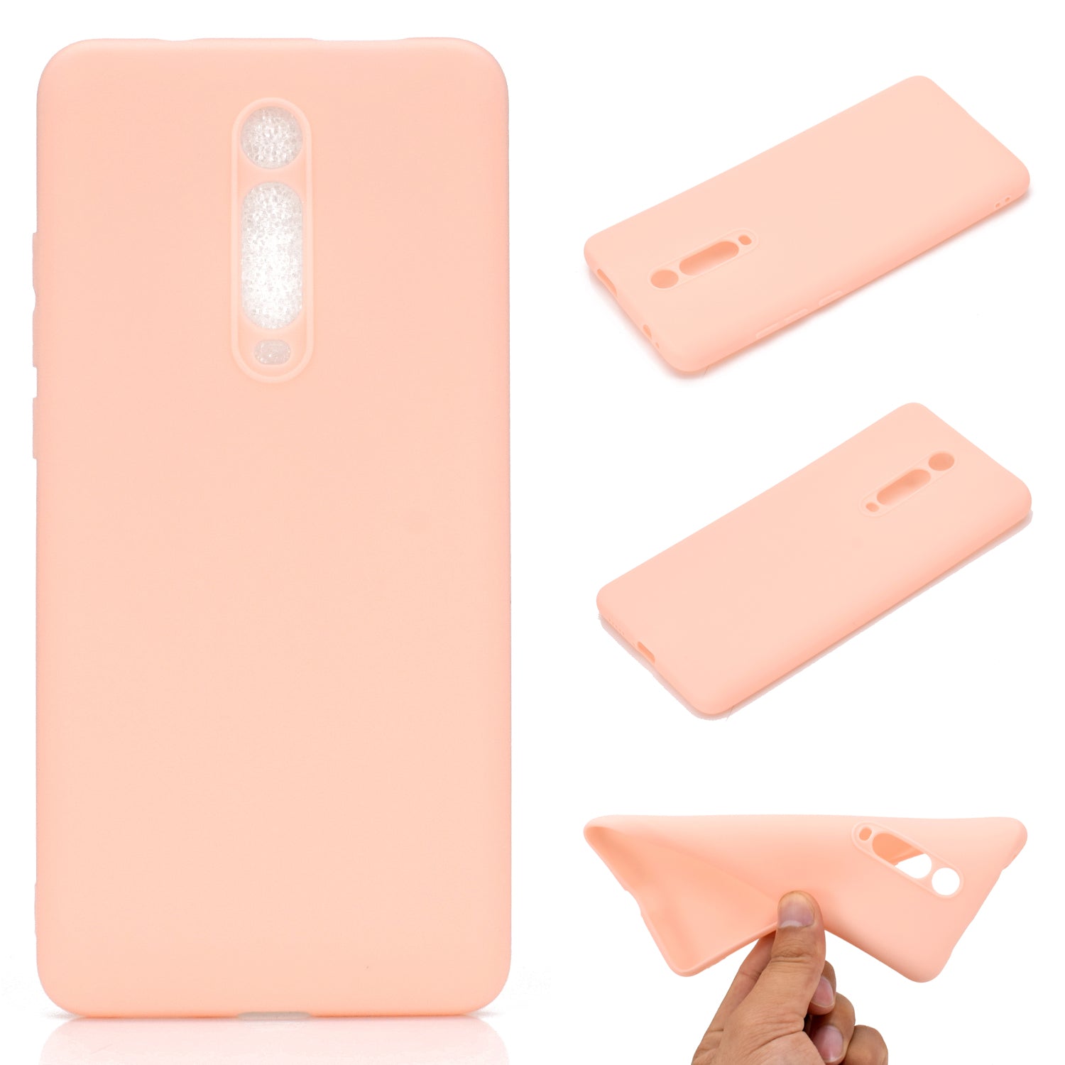 Solid Color Soft Frosted TPU Case for Xiaomi Redmi K20 / Mi 9T / K20 Pro / Mi 9T Pro