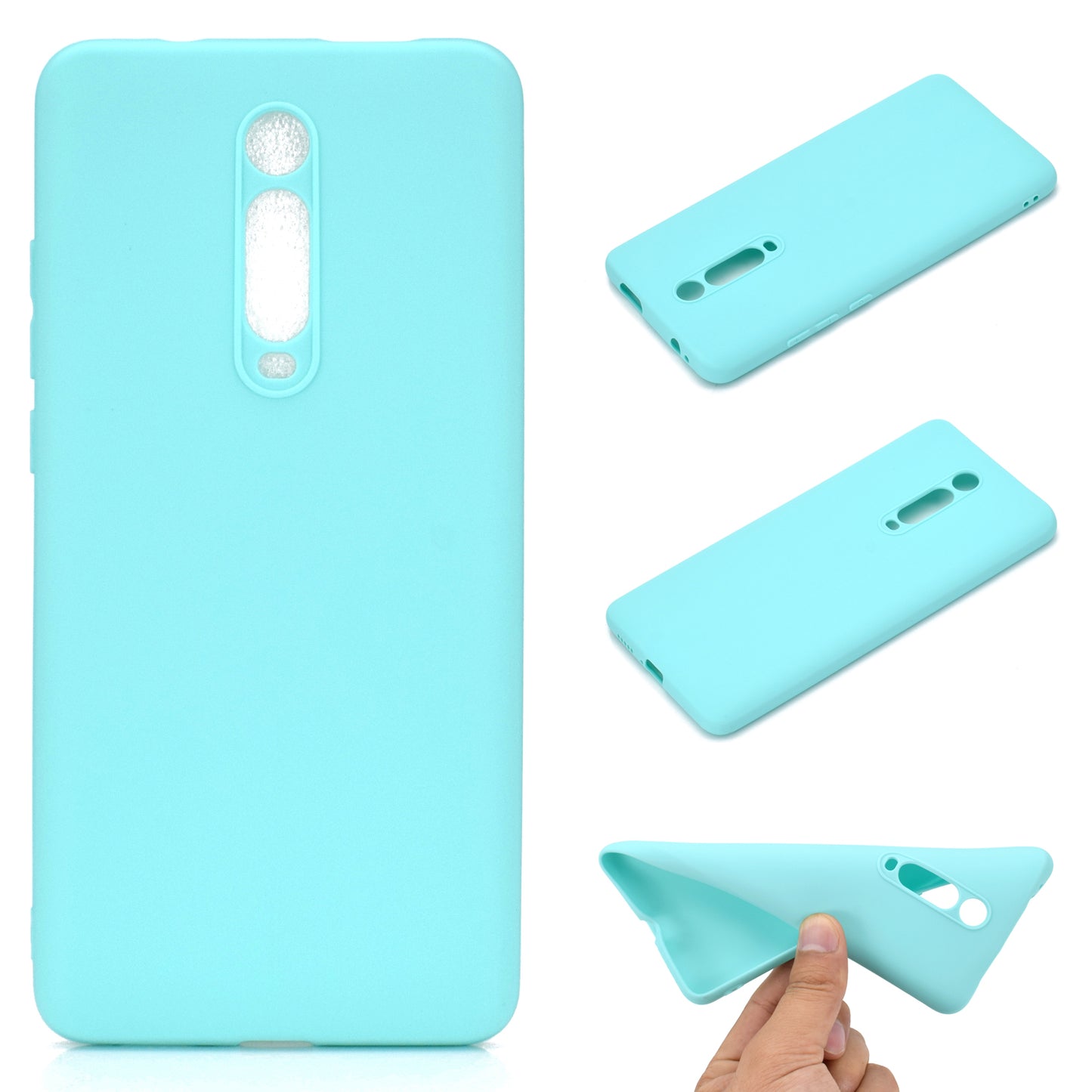 Solid Color Soft Frosted TPU Case for Xiaomi Redmi K20 / Mi 9T / K20 Pro / Mi 9T Pro