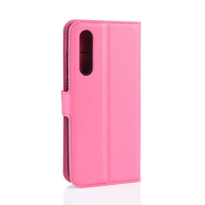 Litchi Skin Leather Wallet Stand Cell Phone Case for Xiaomi Mi CC9e/Mi A3