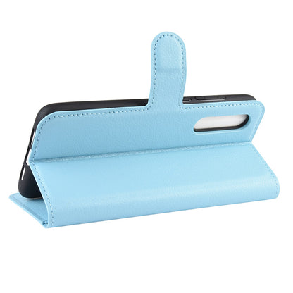 Litchi Skin Leather Wallet Stand Cell Phone Case for Xiaomi Mi CC9e/Mi A3