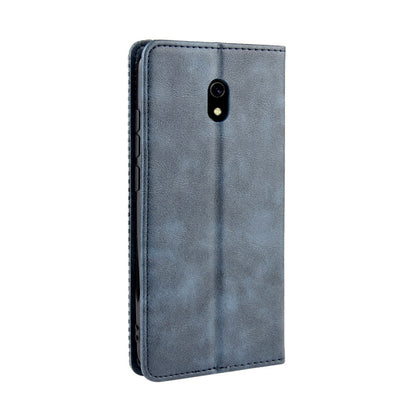 Retro Style PU Leather Stand Wallet Phone Case for Xiaomi Redmi 8A