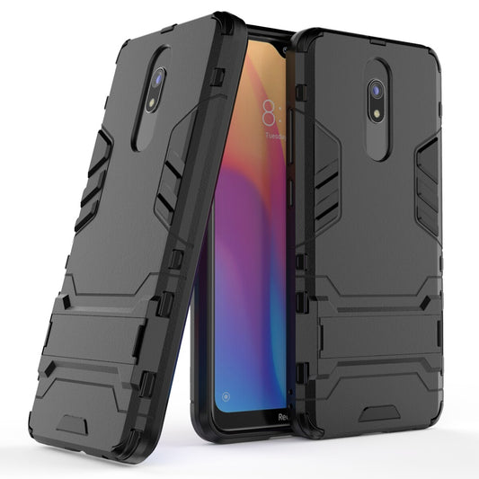 2-in-1 Plastic + TPU Phone Shell with Kickstand for Xiaomi Redmi 8A