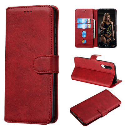Classic Wallet Leather Stand Mobile Phone Casing for Xiaomi Mi CC9 / Mi 9 Lite / A3 Lite / Mi CC9 Meitu Edition