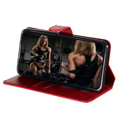 Classic Wallet Leather Stand Mobile Phone Casing for Xiaomi Mi CC9 / Mi 9 Lite / A3 Lite / Mi CC9 Meitu Edition