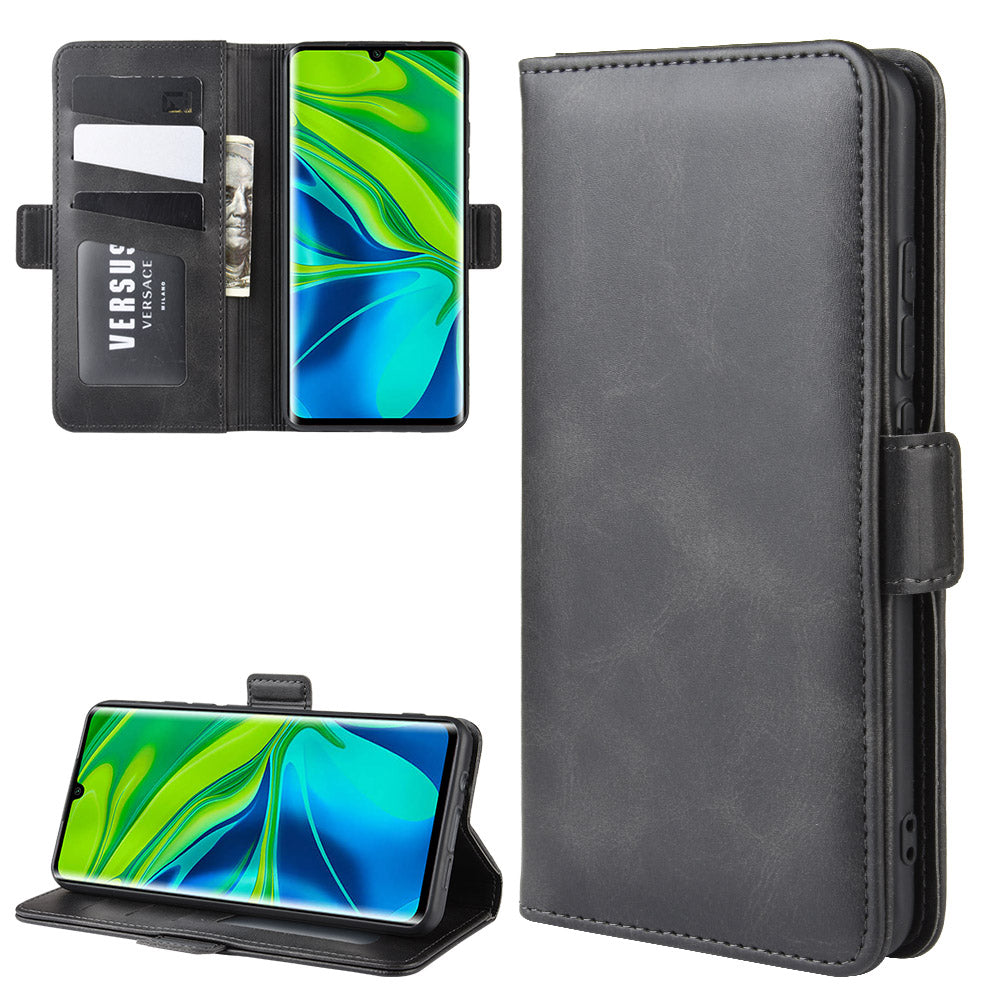 Magnet Adsorption Flip Leather Wallet Case for Xiaomi Mi CC9 Pro/Note 10/Note 10 Pro