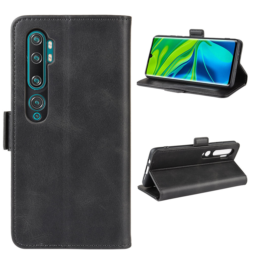 Magnet Adsorption Flip Leather Wallet Case for Xiaomi Mi CC9 Pro/Note 10/Note 10 Pro