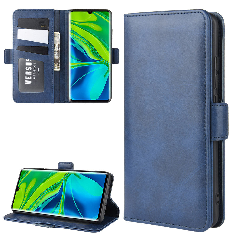Magnet Adsorption Flip Leather Wallet Case for Xiaomi Mi CC9 Pro/Note 10/Note 10 Pro
