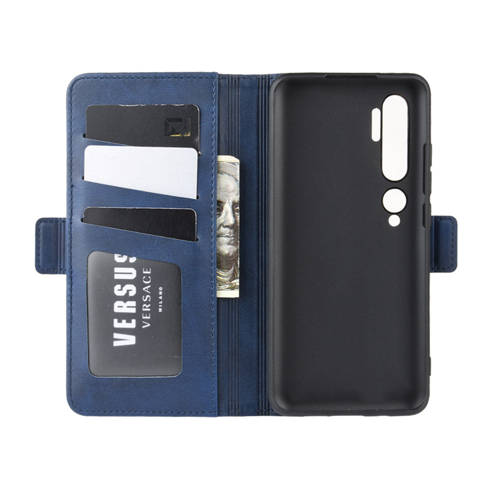 Magnet Adsorption Flip Leather Wallet Case for Xiaomi Mi CC9 Pro/Note 10/Note 10 Pro
