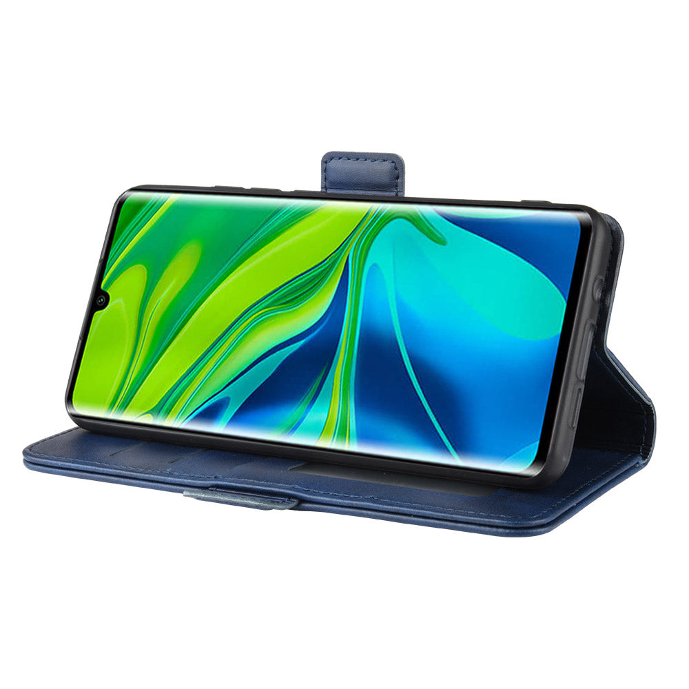 Magnet Adsorption Flip Leather Wallet Case for Xiaomi Mi CC9 Pro/Note 10/Note 10 Pro